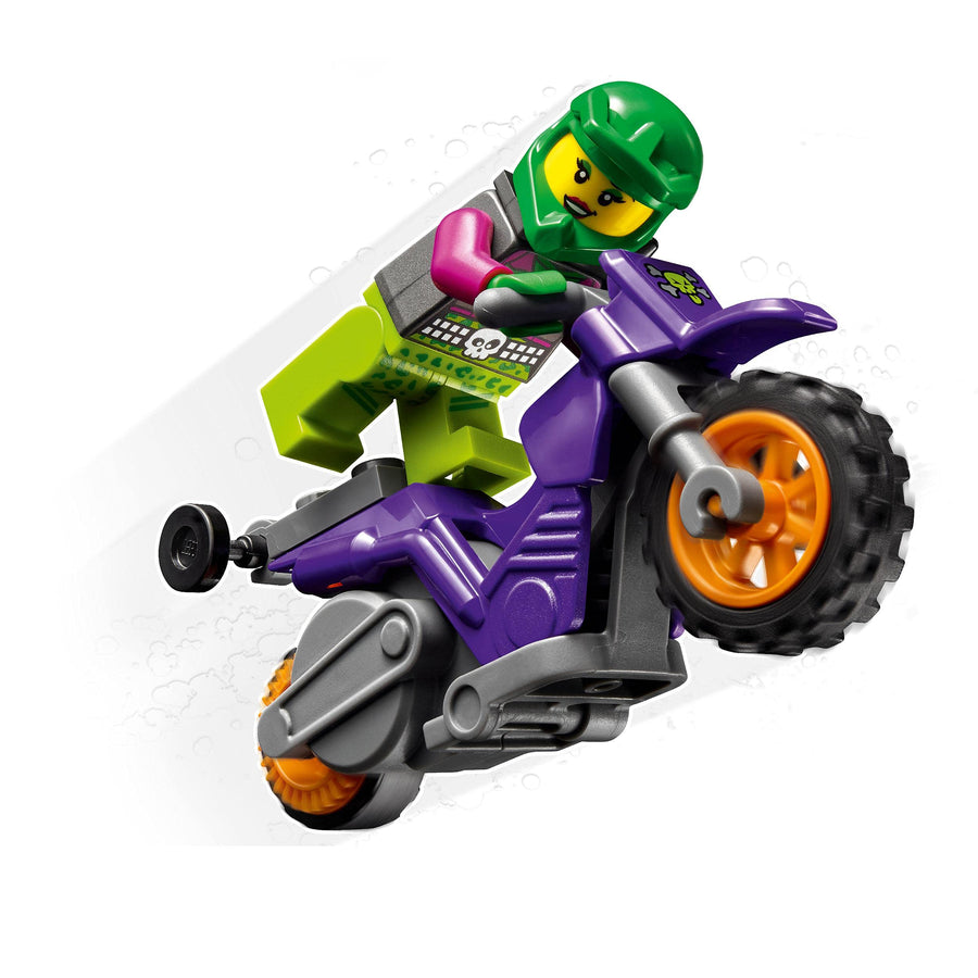 LEGO City Stuntz Wheelie Stunt Bike Set with 60296 – Retired & Sealed