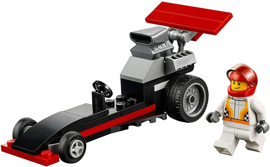 LEGO City Dragster Racer Promo 30358 – Retired & Sealed