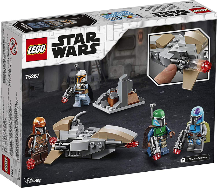 LEGO Star Wars Mandalorian Battle Pack Set with 4 75267 – Retired & Sealed
