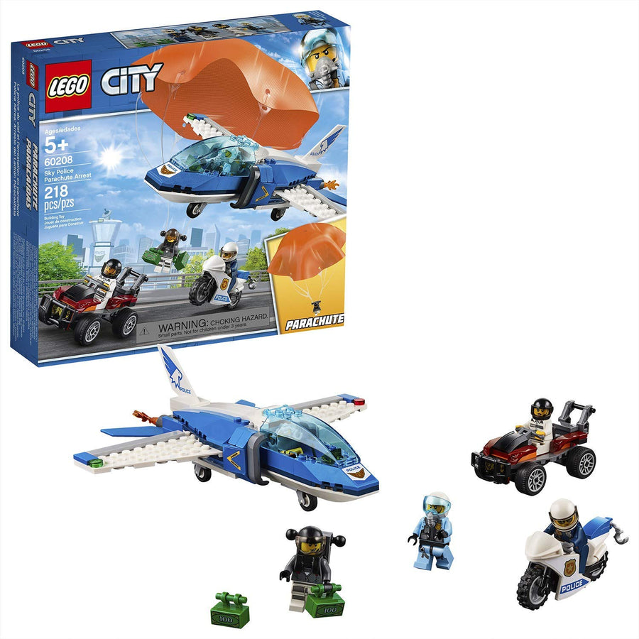 LEGO City Police Parachute Arrest 60208 – Retired & Sealed