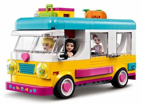 LEGO Friends Forest Camper Van and Sailboat 41681 – Retired & Sealed
