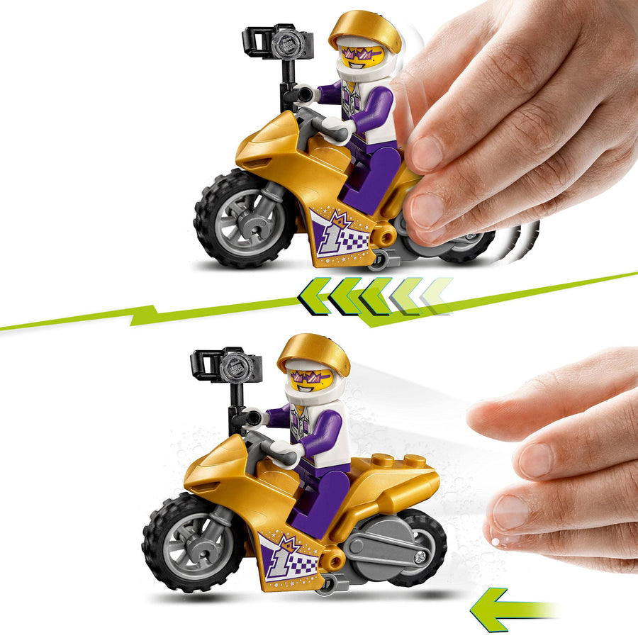 LEGO City Stuntz Selfie Stunt Bike Show Set with 60309 – Retired & Sealed