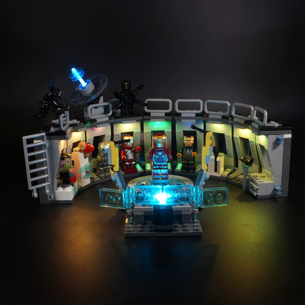 LEGO 76125 Lighting Kit for Iron Man Hall of Armor 76125 sealed box front