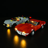 LEGO 76903 Lighting Kit for Chevrolet Corvette C8.R, 1968 Chevrolet Corvette 76903 sealed box front