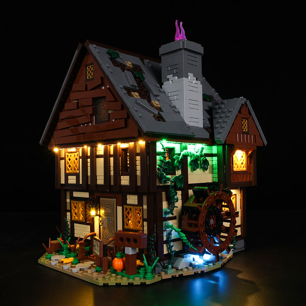 LEGO 21341 Lighting Kit for Disney Hocus Pocus: The Sanderson Sisters' Cottage 21341 sealed box front