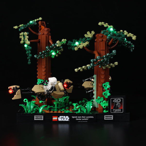 LEGO 75353 Lighting Kit for Endor Speeder Chase Diorama 75353 sealed box front