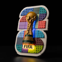 LEGO 43032 Lighting Kit for FIFA World Cup 2026 Official Emblem 43032 sealed box front