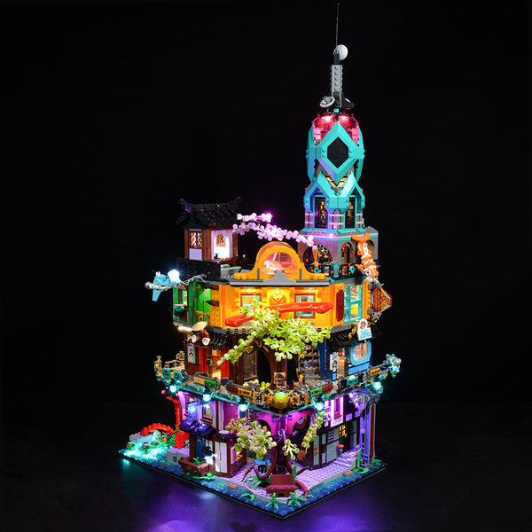 LEGO 71741 Lighting Kit for NINJAGO City Gardens 71741 sealed box front