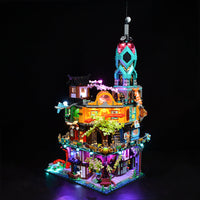 Lighting Kit for NINJAGO City Gardens 71741
