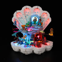 LEGO 43225 Lighting Kit for The Little Mermaid Royal Clamshell 43225 sealed box front