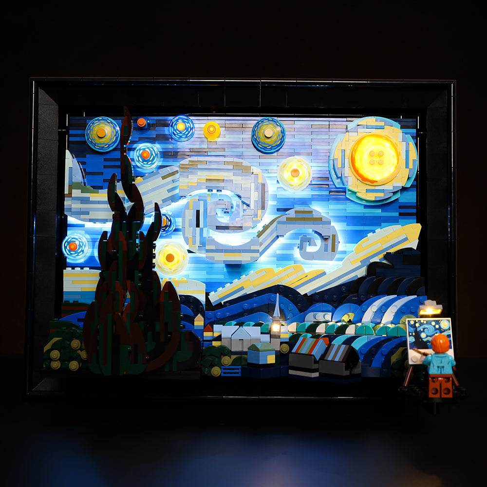 LEGO 21333 Lighting Kit for Vincent van Gogh - The Starry Night 21333 sealed box front